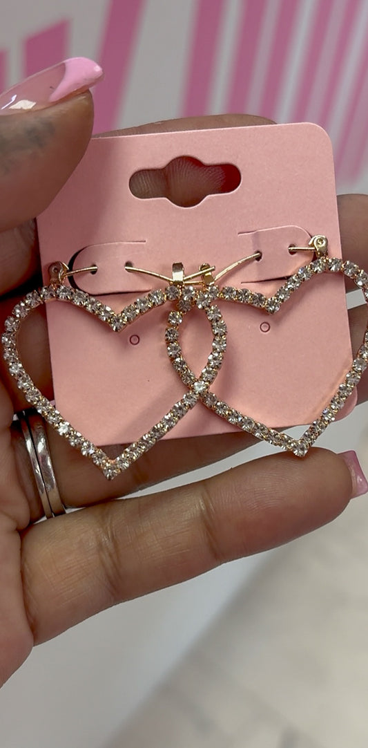 Mila Heart Earrings
